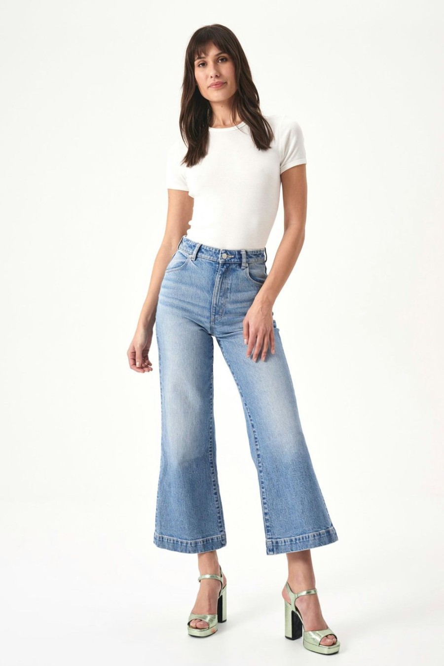 Women Rolla's Jeans Wide | Sailor Jean - Lake Blue