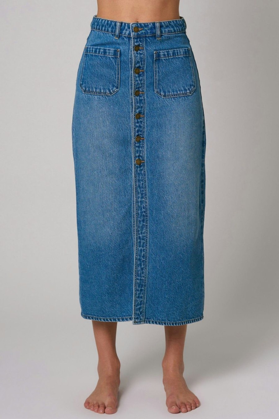 Women Rolla's Jeans Skirts | Sailor Skirt - Azure