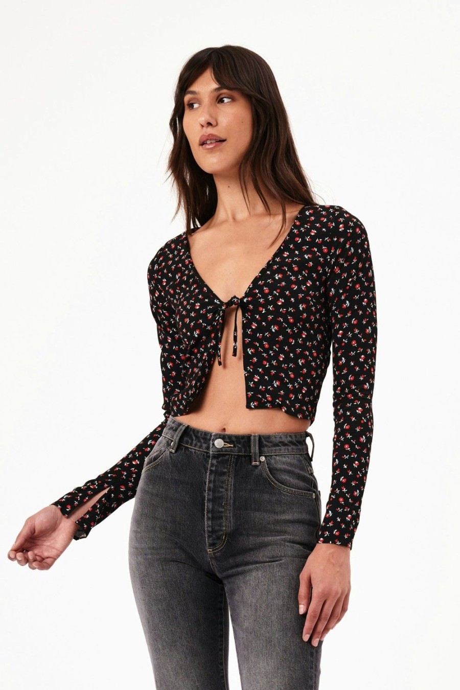 Women Rolla's Jeans Tops | Maggie Top - Alpine Floral