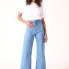 Women Rolla's Jeans Wide | Sailor Jean - Lily Blue