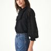 Women Rolla's Jeans Tops | Paris Lace Blouse - Black