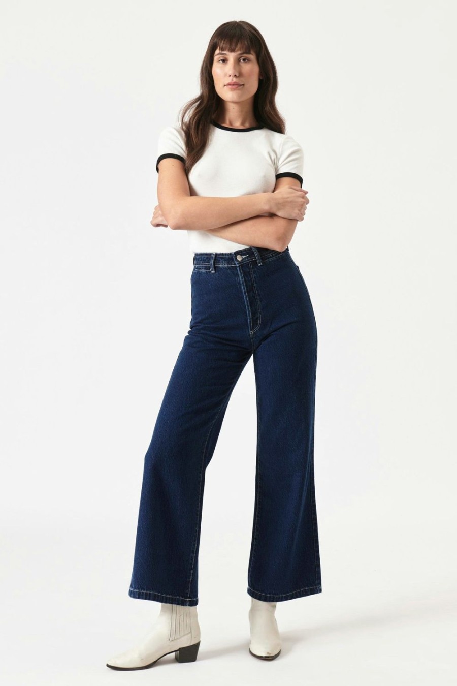 Women Rolla's Jeans Wide | Sailor Pant - Lyocell Francoise