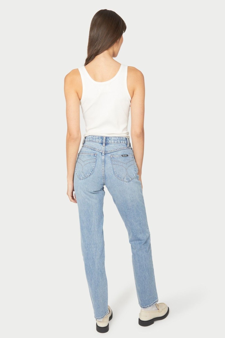 Women Rolla's Jeans Straight | Classic Straight - 90'S Blue