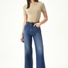 Women Rolla's Jeans Straight | Heidi Ankle - Arizona Blue