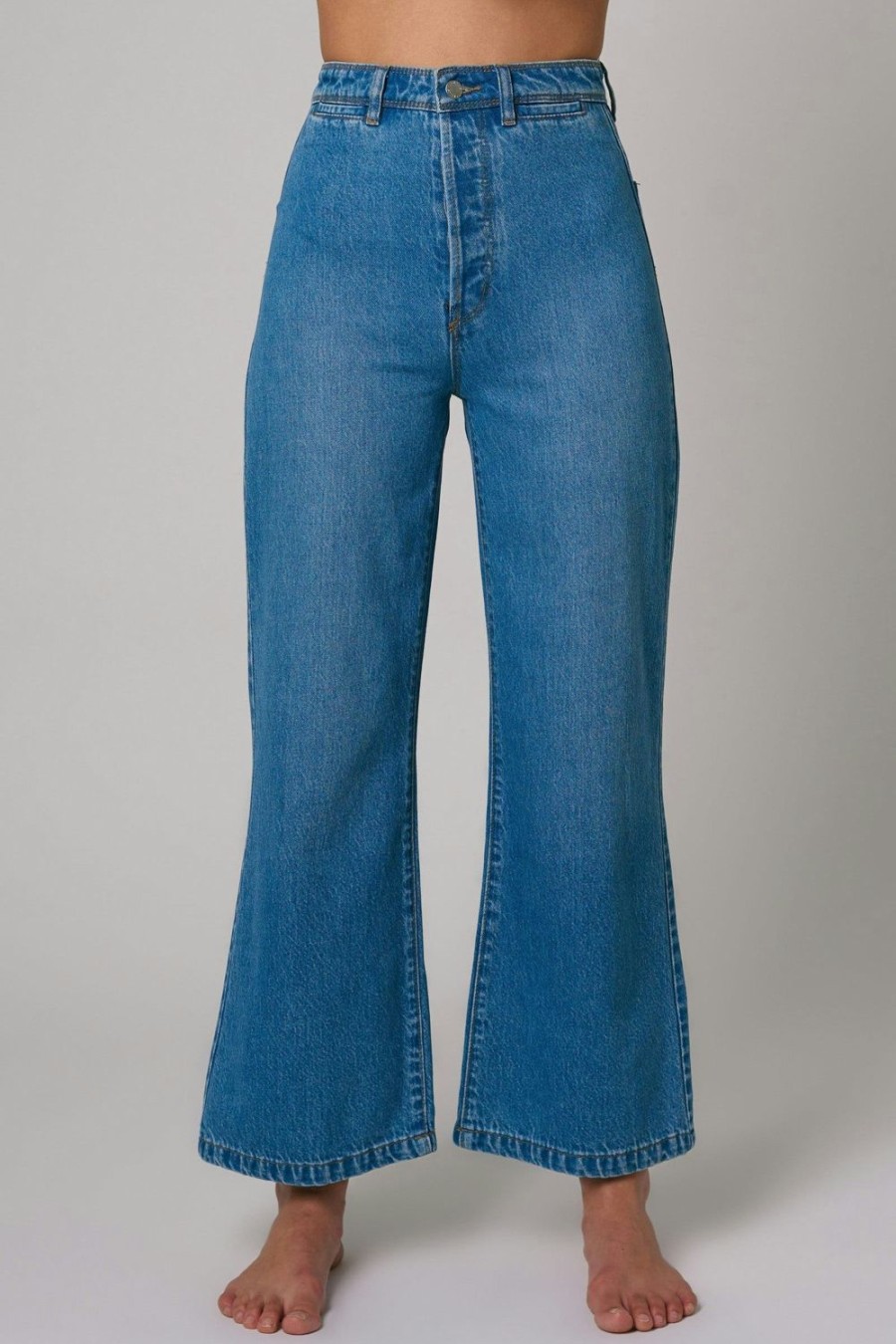 Women Rolla's Jeans Wide | Sailor Pant - Lyocell Denim