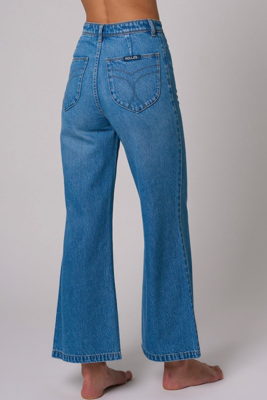 Women Rolla's Jeans Wide | Sailor Pant - Lyocell Denim