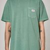 Men Rolla's Jeans Tees | Trade Pocket Tee - Moss