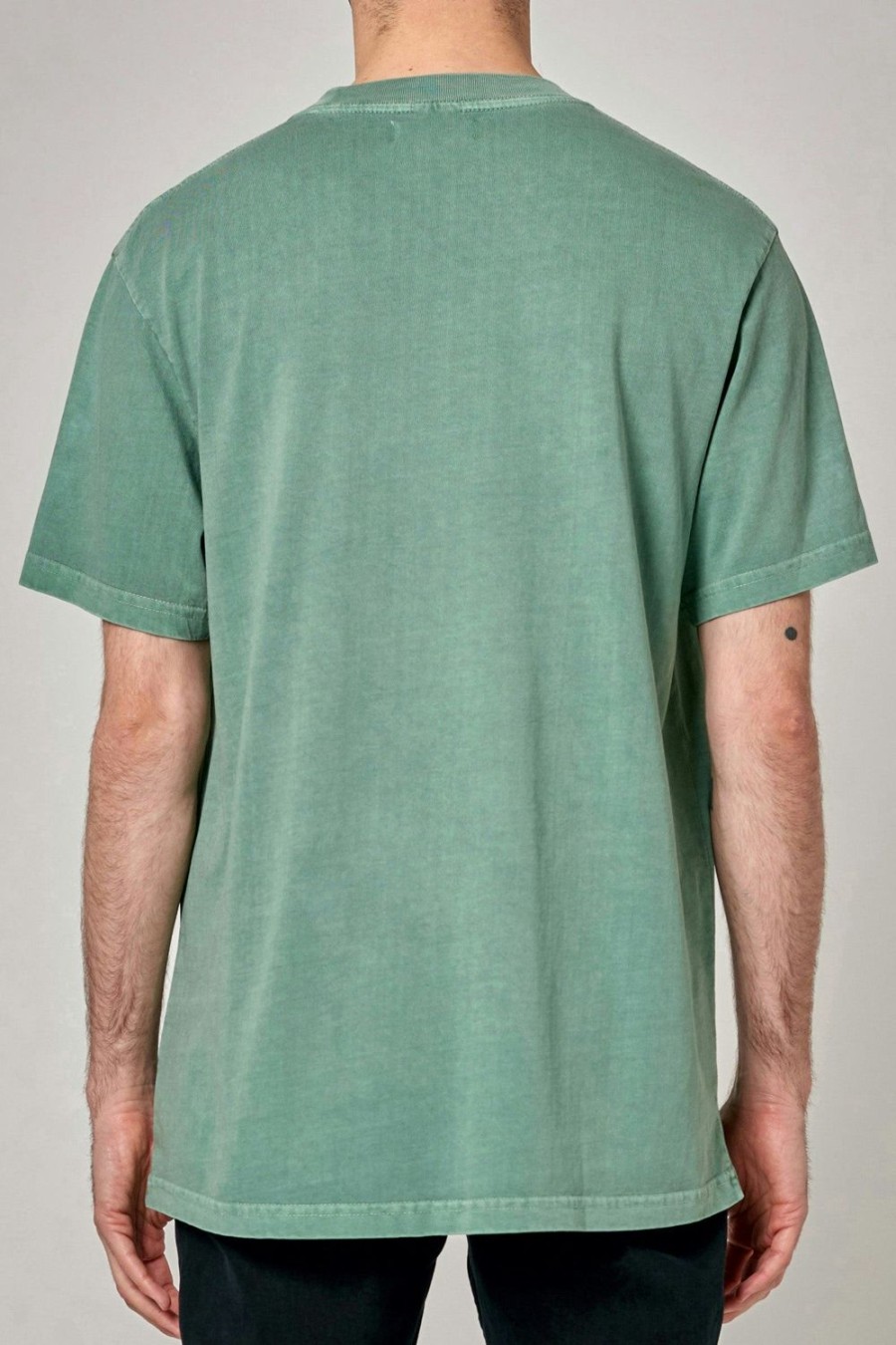 Men Rolla's Jeans Tees | Trade Pocket Tee - Moss