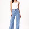 Women Rolla's Jeans Wide | Sailor Jean Long - Lily Blue