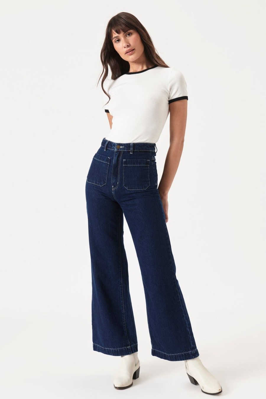 Women Rolla's Jeans Wide | Sailor Jean - Francoise