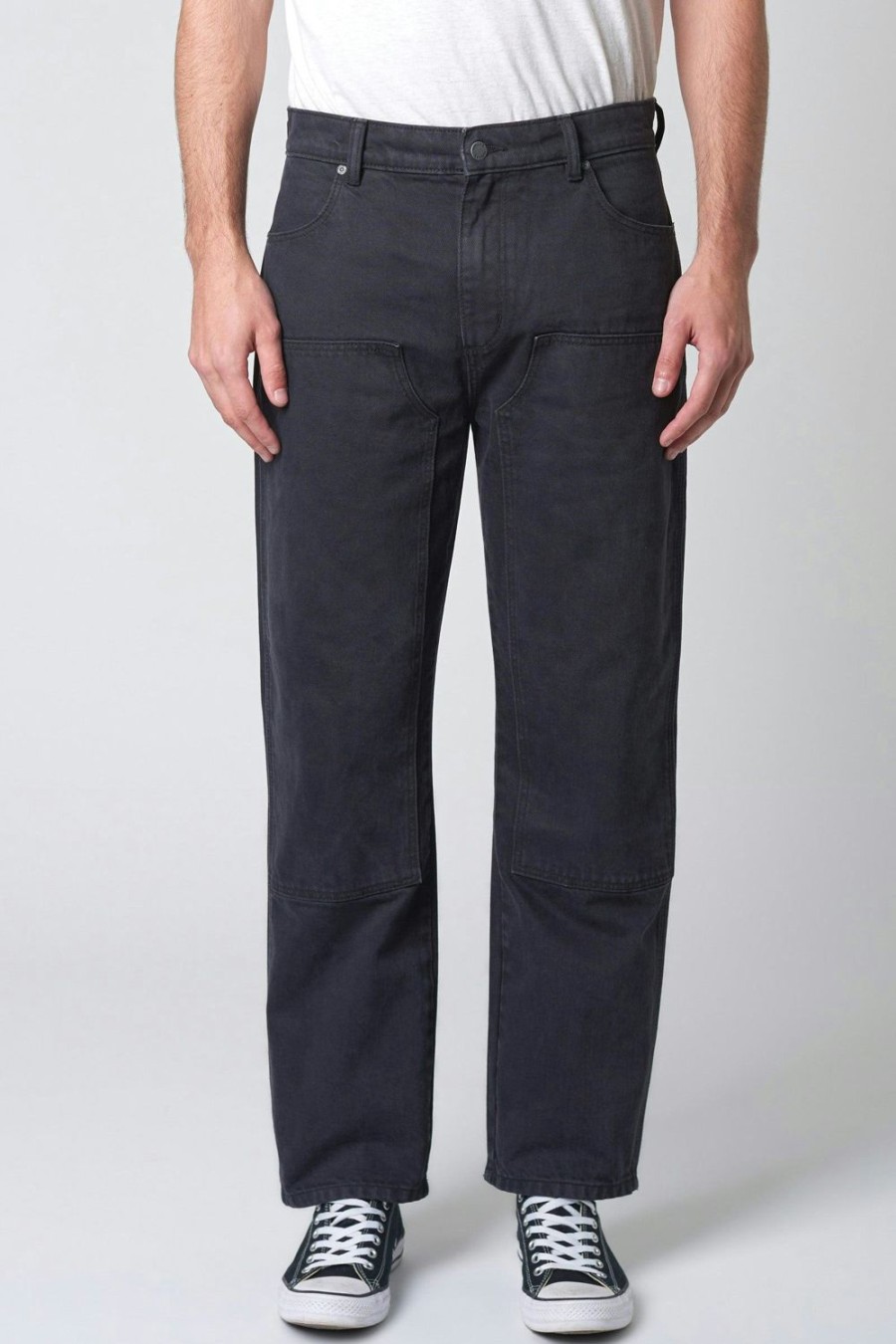 Men Rolla's Jeans Straight | Ezy Panel Beater - Black