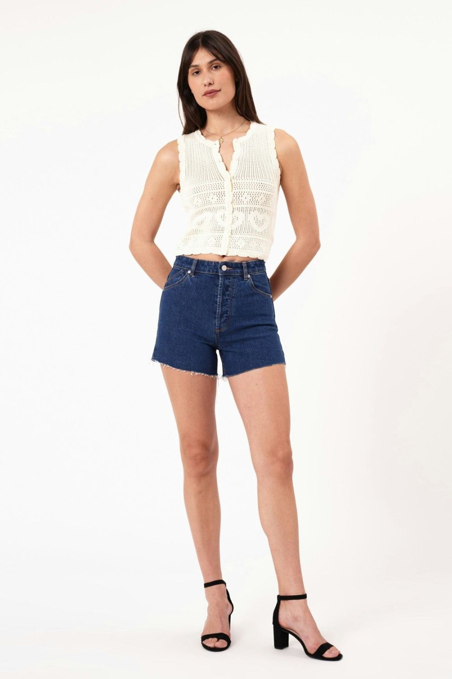 Women Rolla's Jeans Tops | Maisie Knit Top - Biscuit