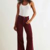 Women Rolla's Jeans Flares | Eastcoast Flare - Bordeaux Cord