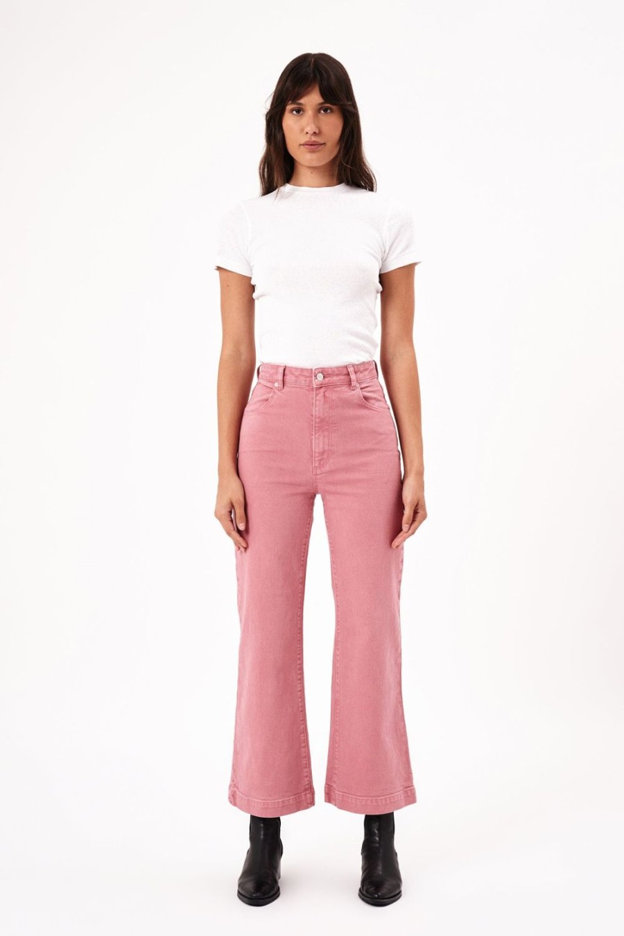 Women Rolla's Jeans Wide | Sailor Scoop - Rose