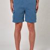 Men Rolla's Jeans Shorts | Tradie Cargo Short - Blue