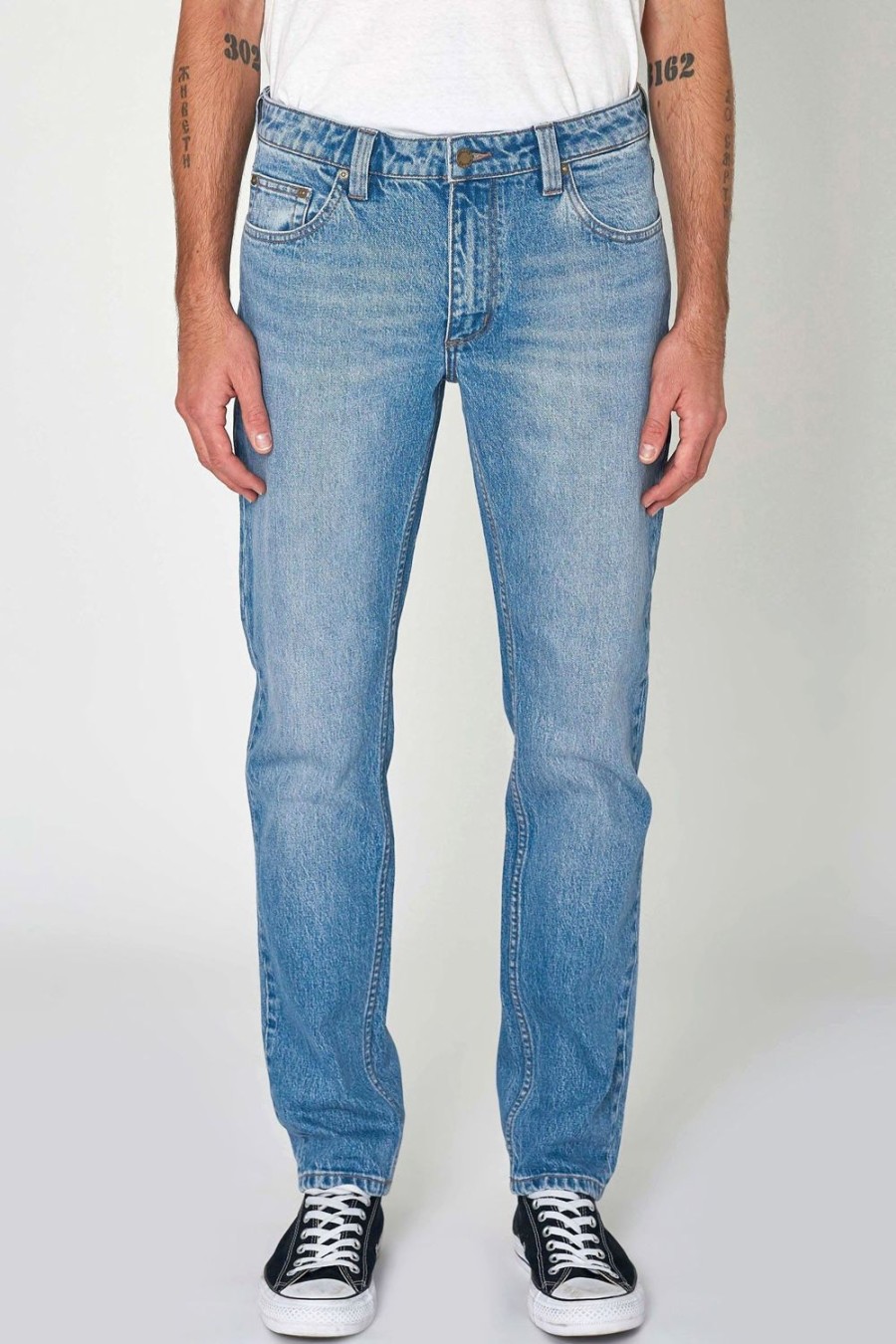 Men Rolla's Jeans Slim | Tim Slims - Bbq Blue