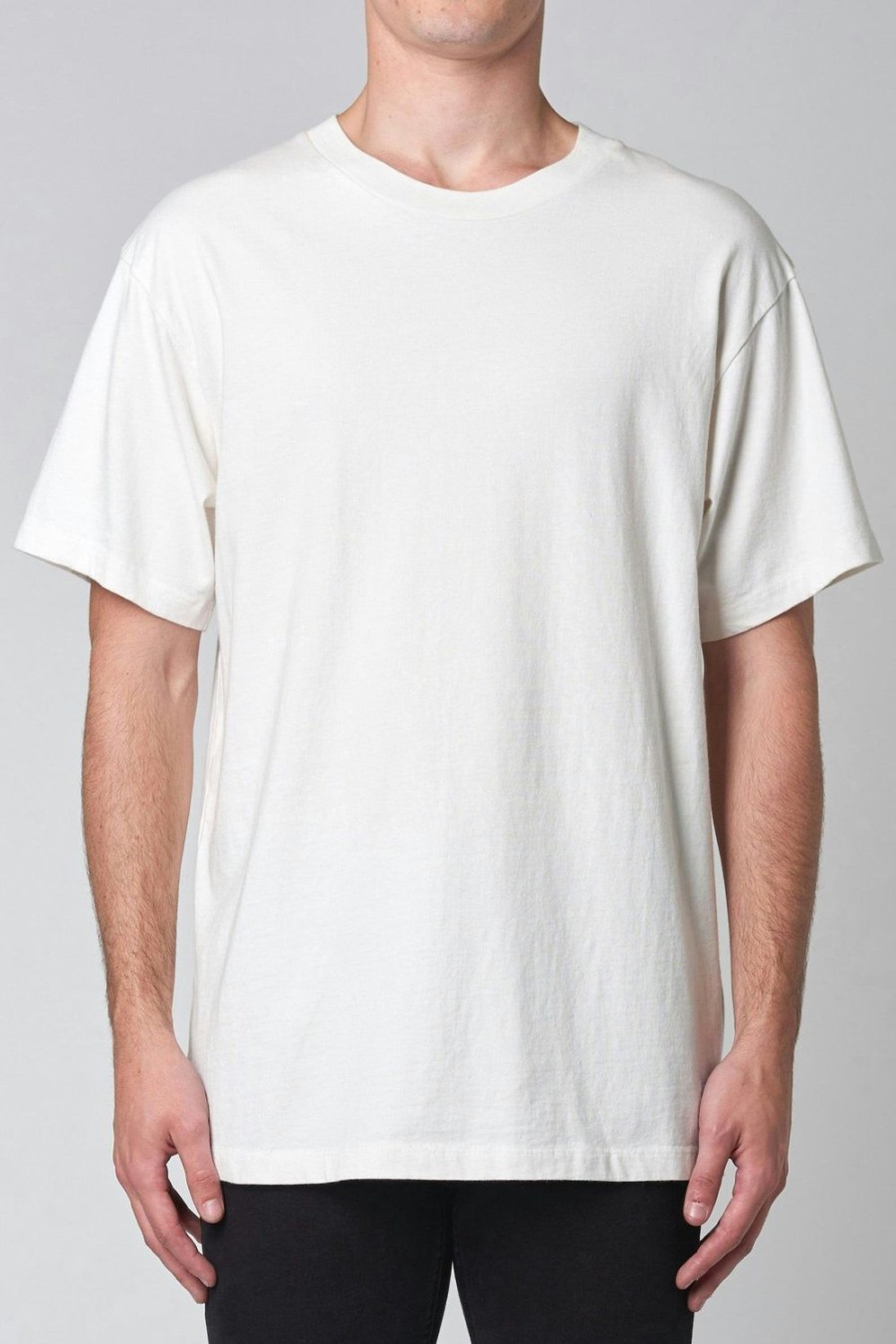 Men Rolla's Jeans Tees | Heavy Trade Tee - Vintage White