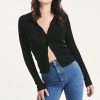 Women Rolla's Jeans Tops | Caroline Knit Longsleeve Top - Black