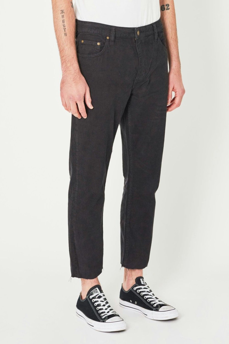 Men Rolla's Jeans Relaxed | Relaxo Chop - Rollas Black Cord