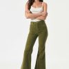 Women Rolla's Jeans Flares | Eastcoast Flare - Army Green Cord