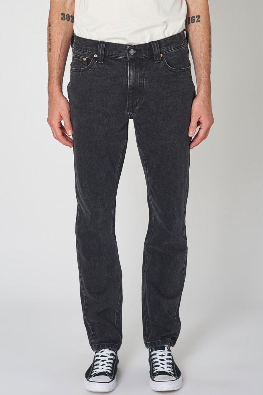 Men Rolla's Jeans Slim | Tim Slims - Bonzer Black