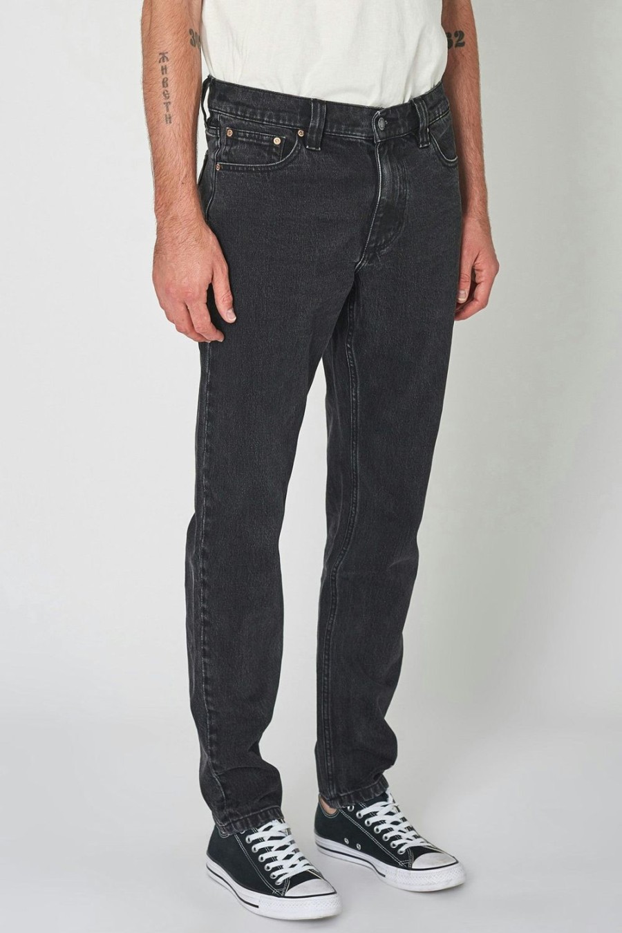 Men Rolla's Jeans Slim | Tim Slims - Bonzer Black