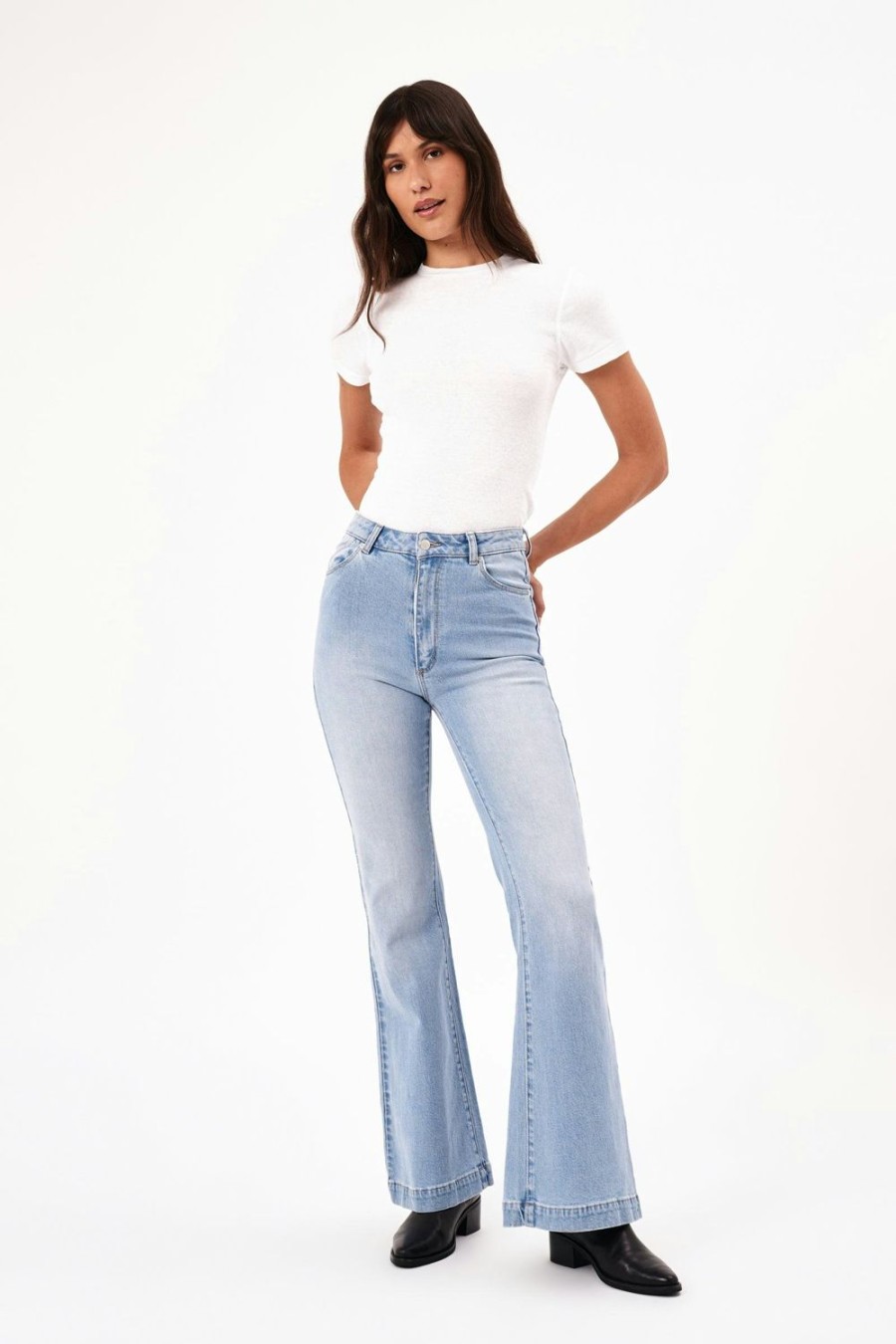 Women Rolla's Jeans Flares | Eastcoast Flare - Sky