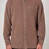 Men Rolla's Jeans Shirts | Men At Work Cord Shirt - Shroom Cord