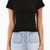 Women Rolla's Jeans Tees | Classic Tee - Black