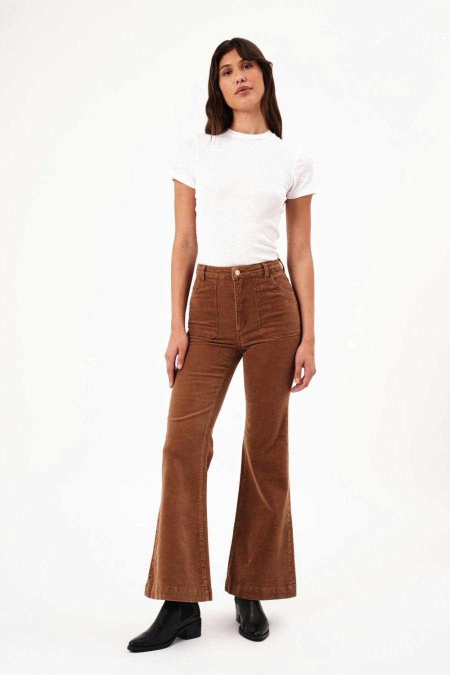 Women Rolla's Jeans Flares | Eastcoast Flare - Bronze Cord