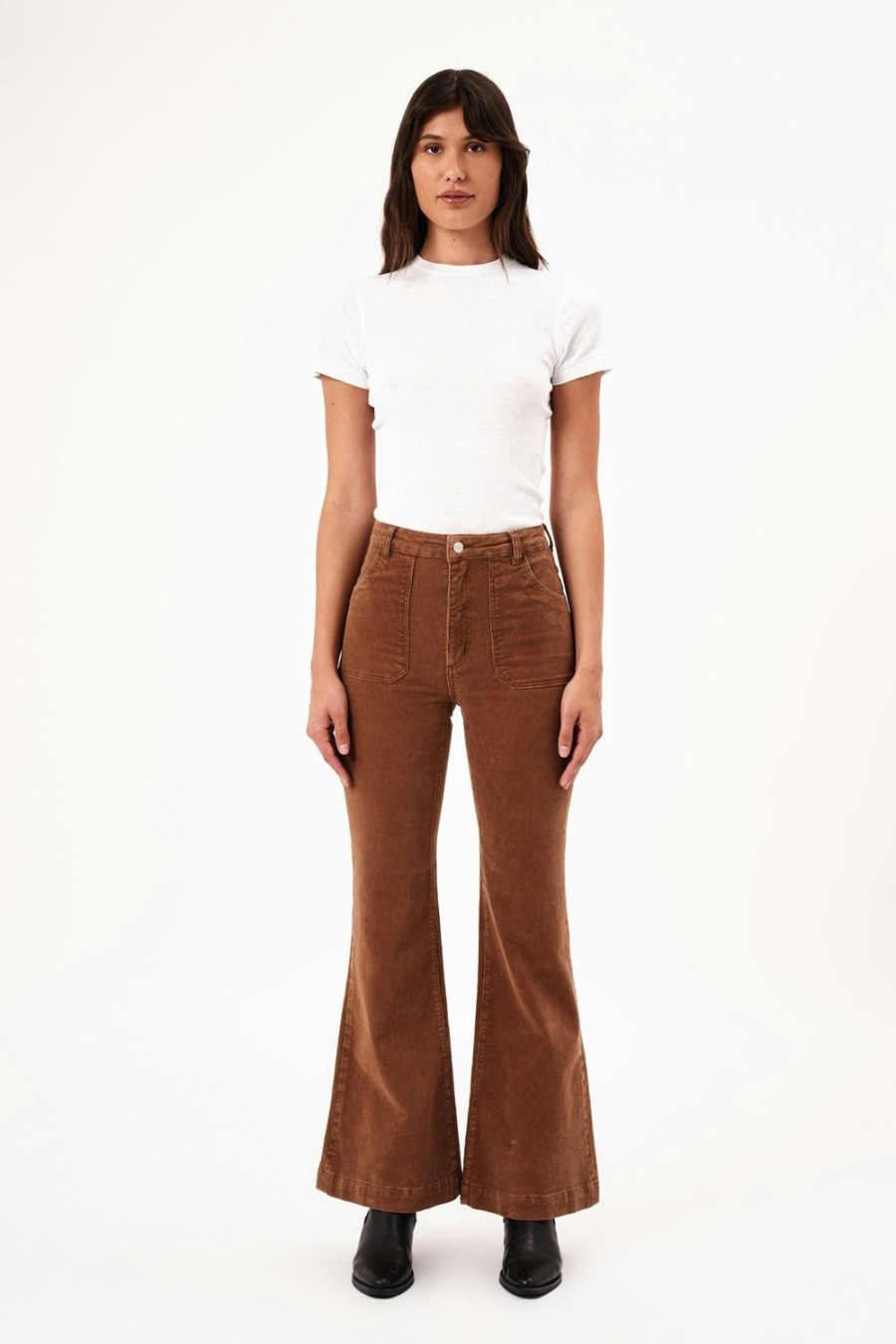 Women Rolla's Jeans Flares | Eastcoast Flare - Bronze Cord