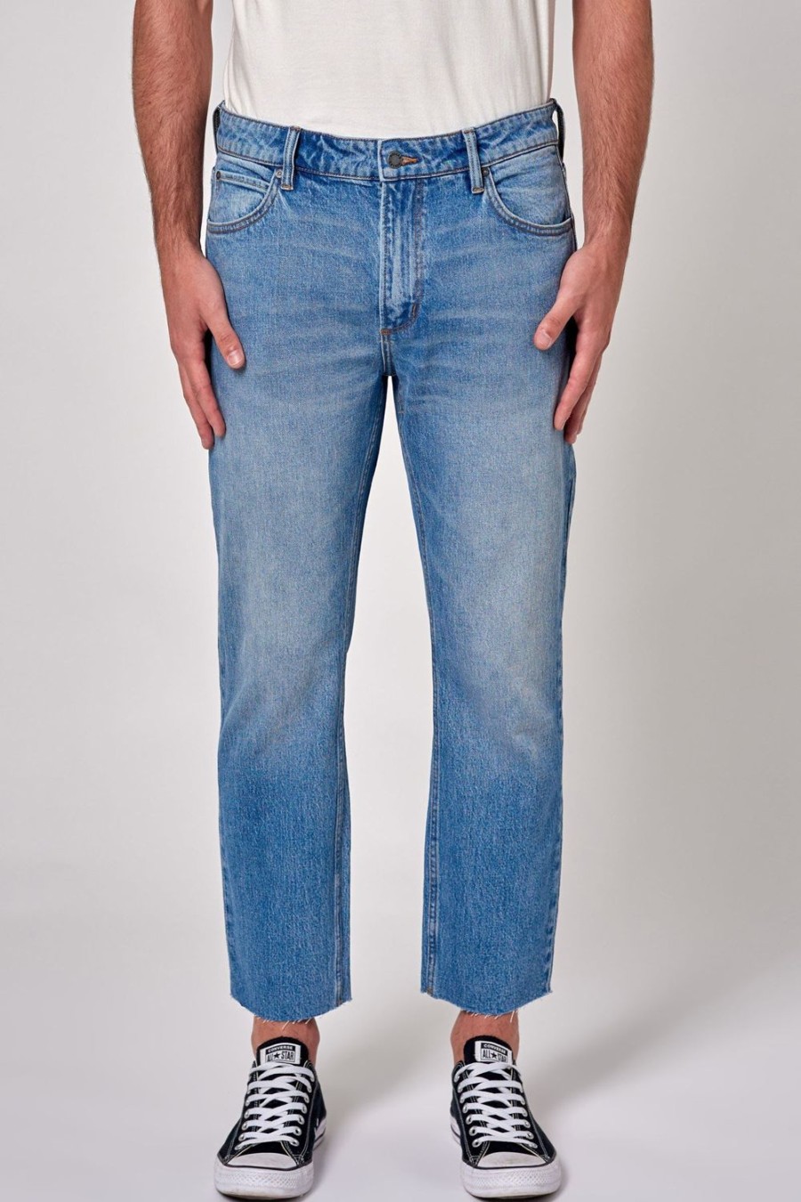 Men Rolla's Jeans Relaxed | Relaxo Chop - Antique Blue