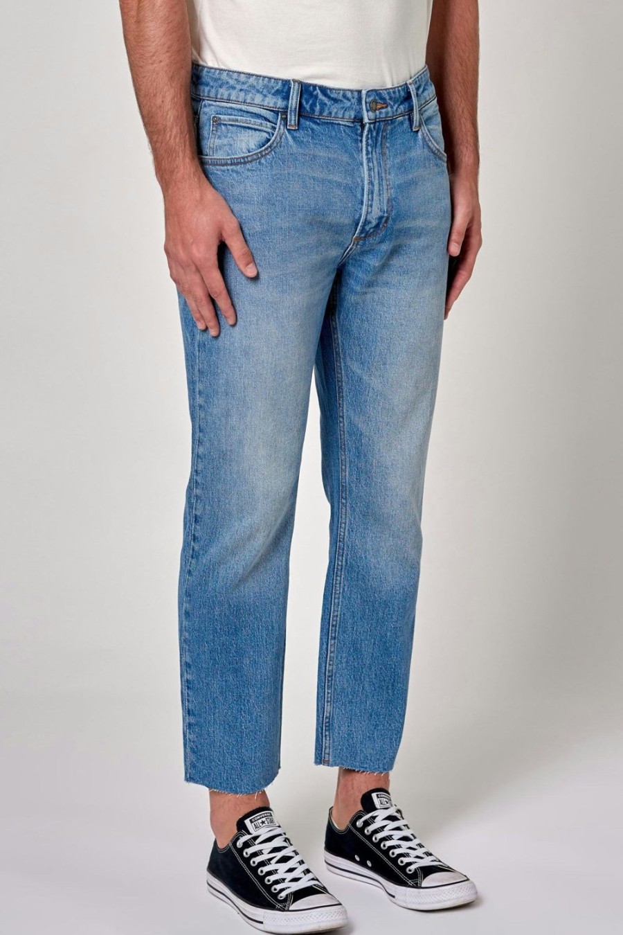 Men Rolla's Jeans Relaxed | Relaxo Chop - Antique Blue