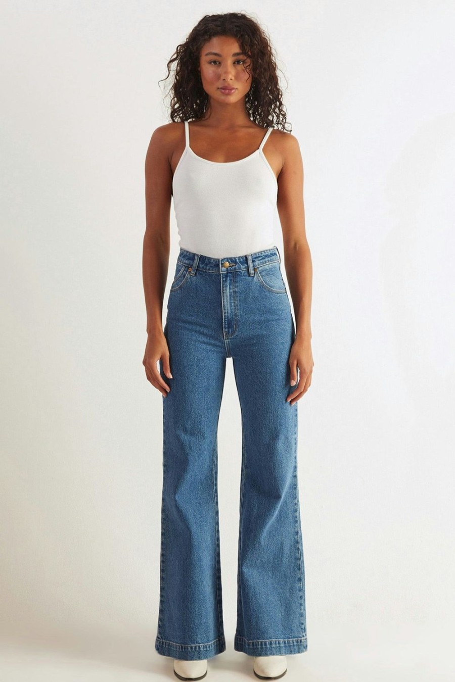 Women Rolla's Jeans Flares | Eastcoast Flare - Sadie Blue