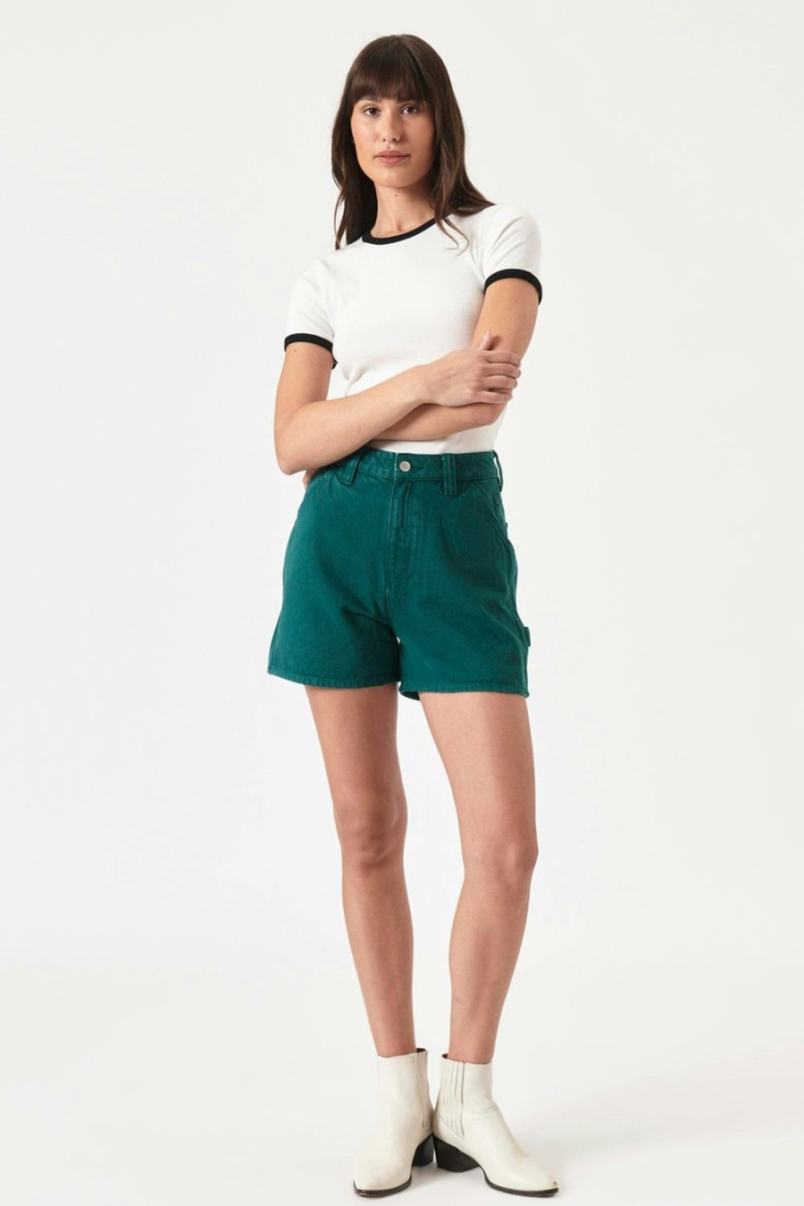 Women Rolla's Jeans Shorts | Trade Short - Emerald