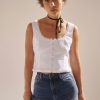 Women Rolla's Jeans Tops | Paloma Top - Vintage White