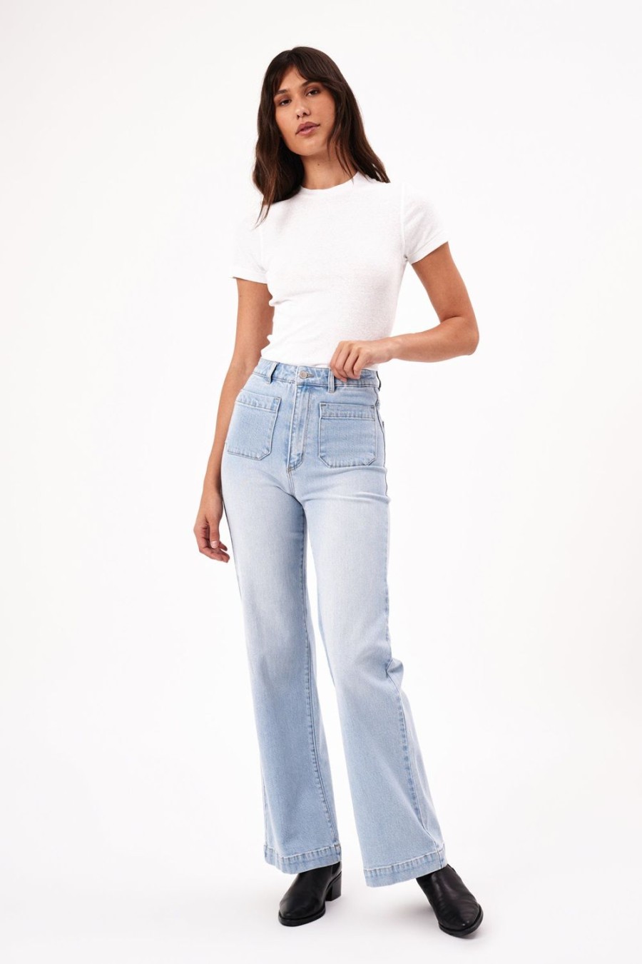 Women Rolla's Jeans Wide | Sailor Jean Long - Sophie