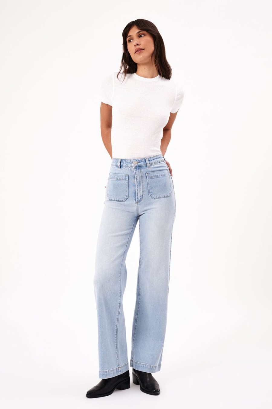 Women Rolla's Jeans Wide | Sailor Jean Long - Sophie