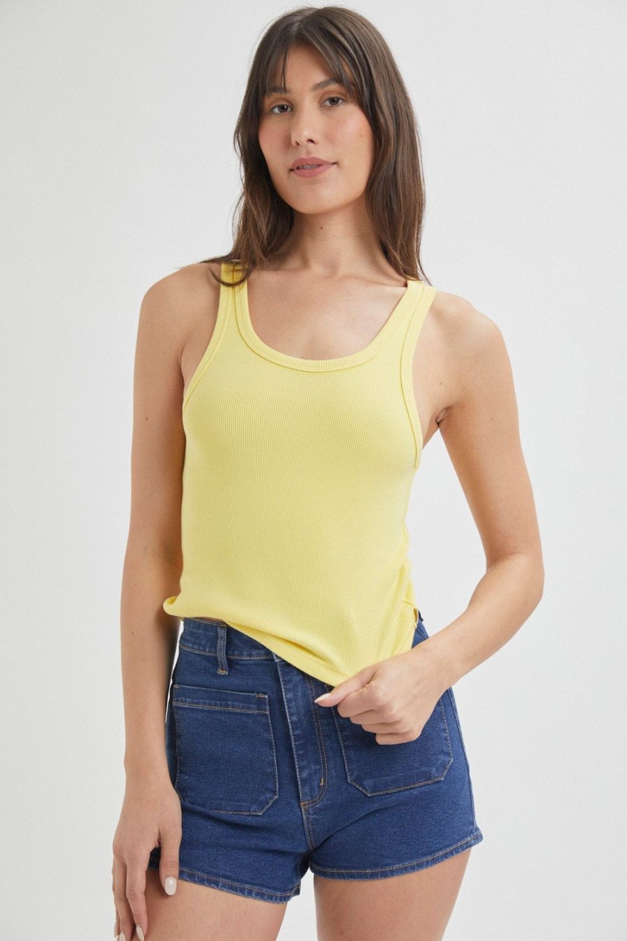 Women Rolla's Jeans Tops | Toni Tank - Sun